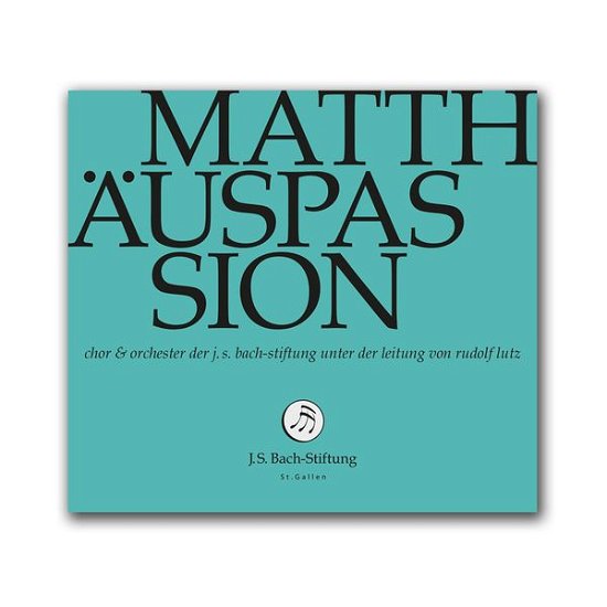 Cover for J.S. Bach-Stiftung / Lutz,Rudolf · Bach Matthäuspassion (CD) (2014)