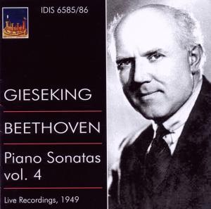 Cover for Beethoven / Gieseking · Pno Sons (CD) (2010)