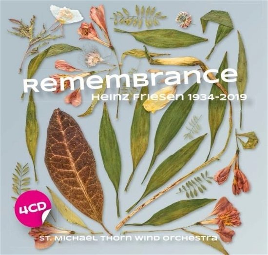 Cover for Heinz Friesen · Remembrance 1934-2019 (CD) (2021)