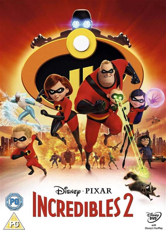 Cover for Incredibles 2 · The Incredibles 2 (DVD) (2018)