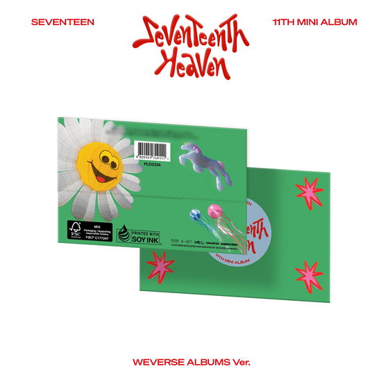 Seventeenth Heaven - 11th Mini Album - Seventeen - Musik - PLEDIS ENT. - 8809929749111 - 25. Oktober 2023