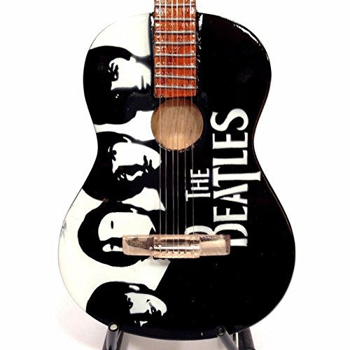 Mini Chitarra Da Collezione Replica In Legno - The Beatles - Tribute - Beatles The - Annen - Music Legends Collection - 8991001025111 - 