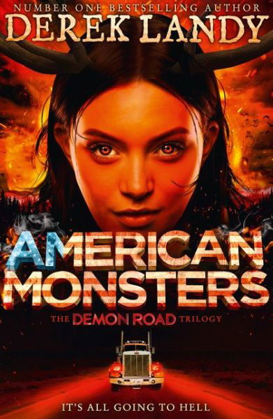 Cover for Derek Landy · American Monsters - The Demon Road Trilogy (Pocketbok) (2017)