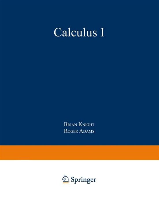Cover for Brian Knight · Calculus I (Pocketbok) [1975 edition] (1975)