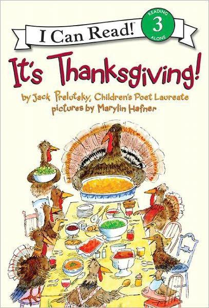 Cover for Jack Prelutsky · It's Thanksgiving! - I Can Read Level 3 (Taschenbuch) [Reprint edition] (2008)