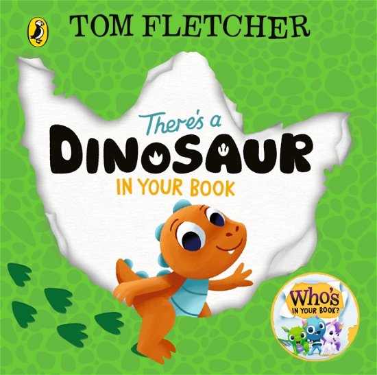Cover for Tom Fletcher · There's a Dinosaur in Your Book (Board book) (2025)