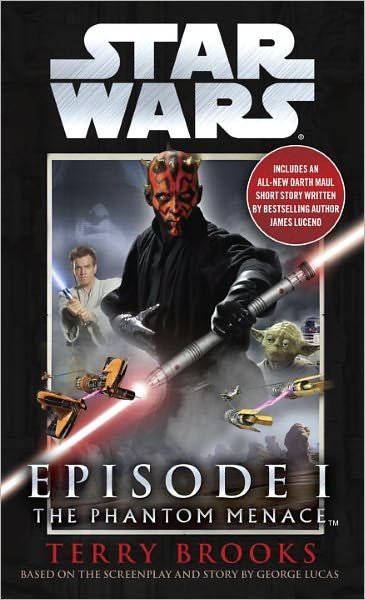 Cover for Terry Brooks · The Phantom Menace: Star Wars: Episode I - Star Wars (Paperback Book) [1st edition] (2000)