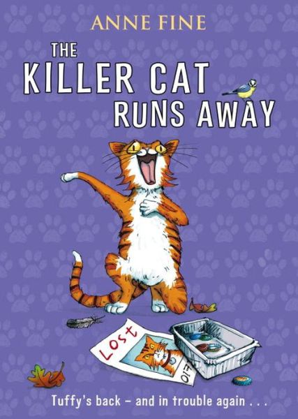 Cover for Anne Fine · The Killer Cat Runs Away - The Killer Cat (Paperback Book) (2014)