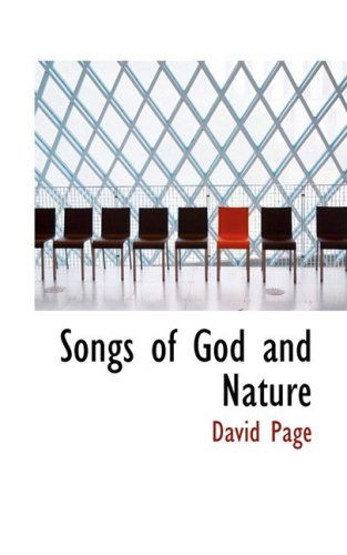 Cover for David Page · Songs of God and Nature (Paperback Book) (2008)