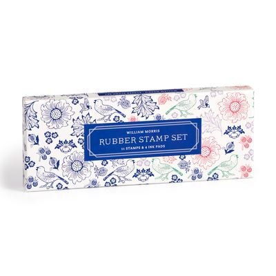 Cover for Galison · William Morris Rubber Stamp Set (MERCH) (2024)
