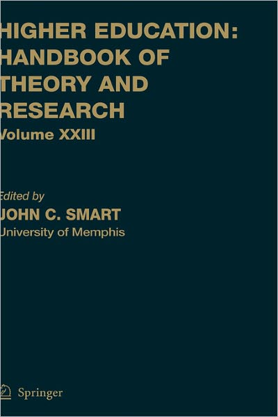 Cover for John C. Smart · Higher Education: Handbook of Theory and Research: Volume X - Higher Education: Handbook of Theory and Research (Innbunden bok) [1994 edition] (1994)