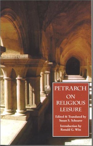 Cover for Ronald G. Witt · On Religious Leisure (Paperback Book) (2009)
