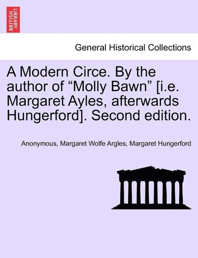Cover for Anonymous · A Modern Circe. by the Author of (Paperback Book) (2011)