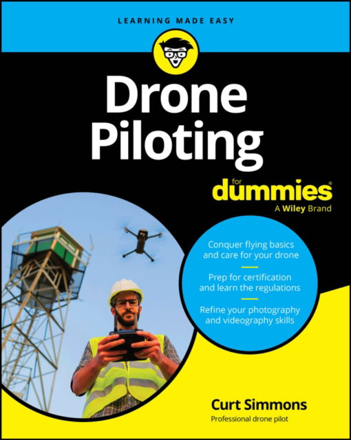 Cover for Curt Simmons · Drone Piloting For Dummies (Paperback Book) (2024)