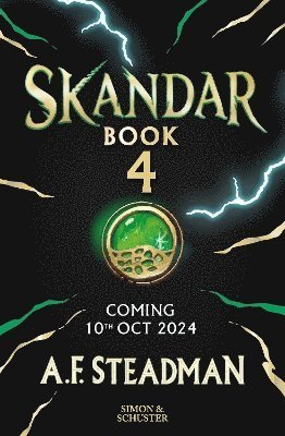Cover for A.F. Steadman · Skandar and the Skeleton Curse - Skandar (Paperback Book) [ANZ Only edition] (2024)
