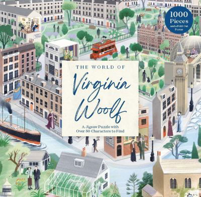 Cover for Dr. Sophie Oliver · The World of Virginia Woolf: A 1000-piece Jigsaw Puzzle (SPIL) (2023)