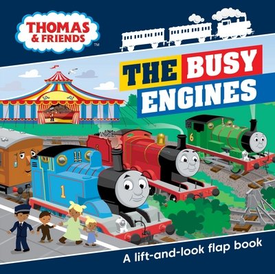 Cover for Farshore · Thomas &amp; Friends Busy Engines Lift-the-Flap Book (Tavlebog) (2018)