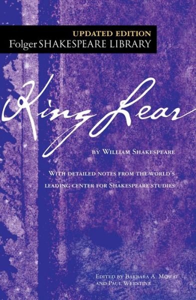 Cover for William Shakespeare · King Lear - Folger Shakespeare Library (Paperback Book) (2015)