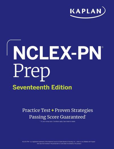 Cover for Kaplan Nursing · NCLEX-PN Prep, Seventeenth Edition: Practice Test + Proven Strategies - Kaplan Test Prep (Paperback Book) [Seventeenth edition] (2025)