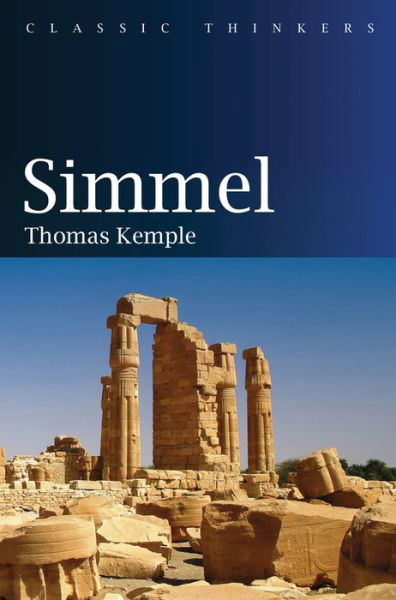 Cover for Thomas Kemple · Simmel (Paperback Book) (2018)