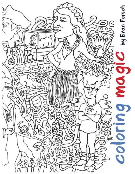 Cover for Evan Forsch · Coloring Magic (Paperback Book) (2015)