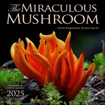 Cover for Amber Lotus Publishing · The Miraculous Mushroom 2025 Wall Calendar: With Fabulous Fungi Facts (Calendar) (2024)