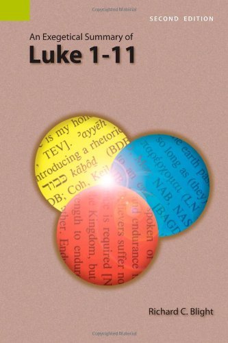 Cover for Richard C. Blight · An Exegetical Summary of Luke 1-11, Second Edition (Exegetical Summaries) (Pocketbok) (2008)