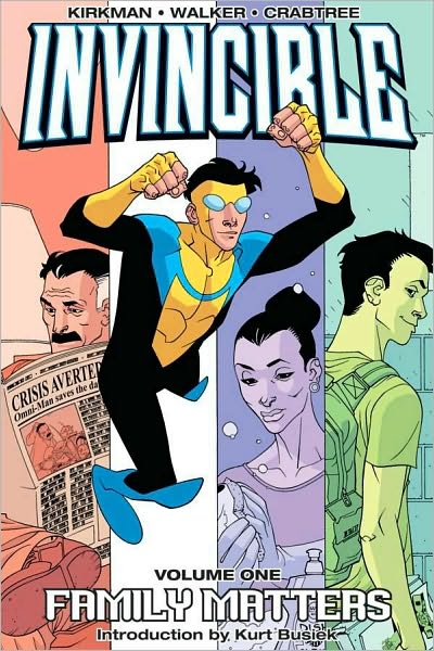 Cover for Invincible Tp Vol 01 Family Matters New (Paperback Book) (2022)