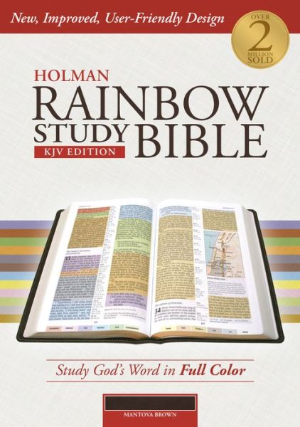 Cover for Holman Bible Staff · Holman Rainbow Study Bible-kjv (Stoffbuch) [Brown] (2014)