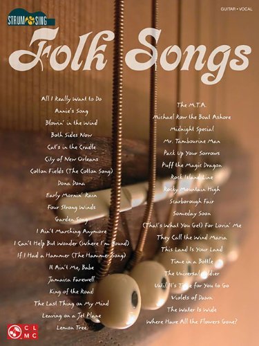 Cover for Hal Leonard Corp. · Folk Songs: Strum &amp; Sing Series (Strum and Sing Series) (Paperback Book) (2010)