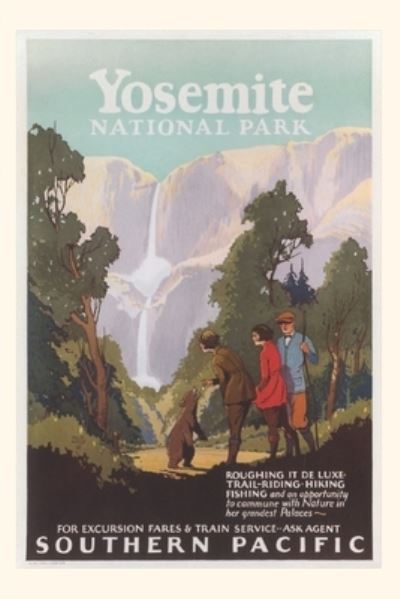 Cover for Found Image Press · Vintage Journal Yosemite National Park Southern Pacific Railway Poster (Book) (2022)