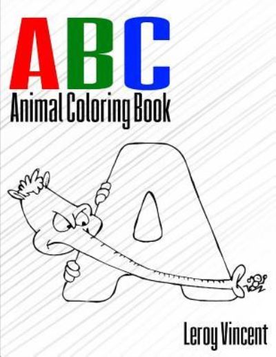 Cover for Leroy Vincent · ABC Animal Coloring Book (Paperback Book) (2016)