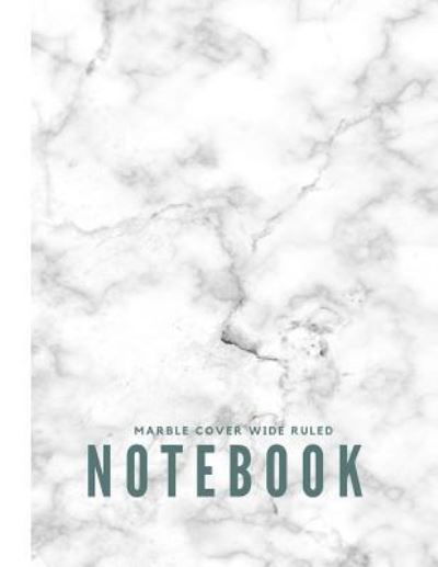 Cover for Typewriter Publishing · Marble Cover Wide Ruled Notebook (Paperback Book) (2018)