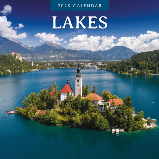 Lakes 2025 Square Wall Calendar - Red Robin - Kirjat - Red Robin Publishing Ltd. - 9781804426111 - maanantai 9. syyskuuta 2024