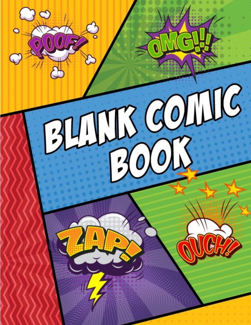 Cover for Deeasy Books · Blank Comic Book (Paperback Book) (2021)