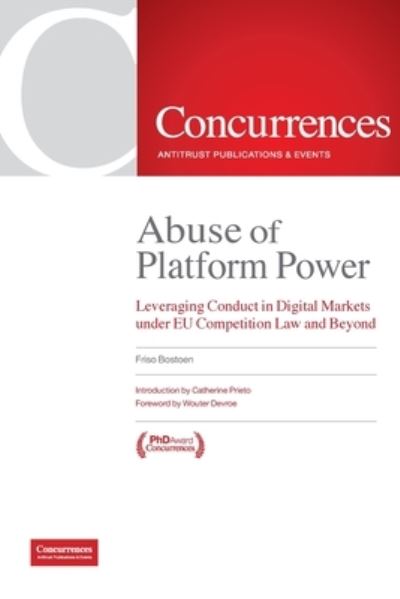 Cover for Friso Bostoen · Abuse of Platform Power (Book) (2023)