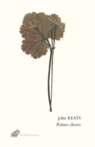 Cover for John Keats · Poemes Choisis (Taschenbuch) (2021)