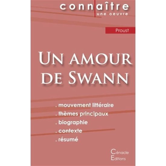 Cover for Marcel Proust · Fiche de lecture Un amour de Swann de Marcel Proust (Analyse litteraire de reference et resume complet) (Paperback Bog) (2022)