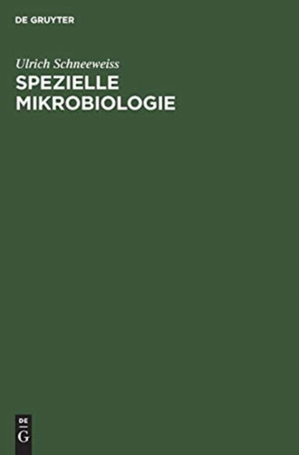 Cover for Ulrich Eva-Maria Schneeweiss Fabricius · Spezielle Mikrobiologie (Hardcover Book) (1968)