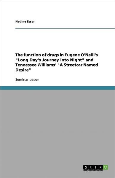 Cover for Esser · The function of drugs in Eugene O (Book) (2008)