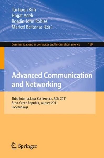 Cover for Tai-hoon Kim · Advanced Communication and Networking (Buch) (2011)