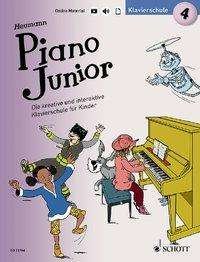 Cover for Heumann · Piano Junior: Klavierschule 4 (Buch)