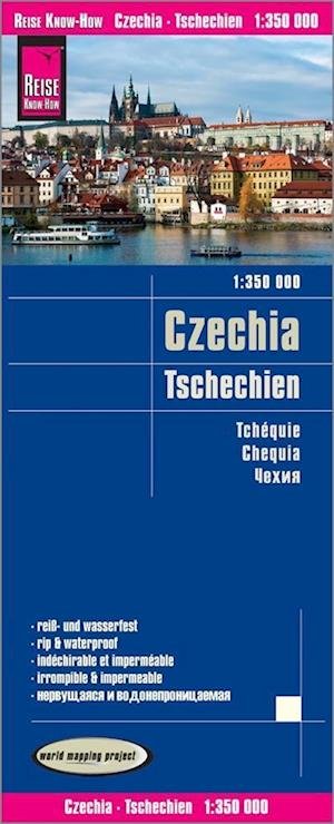 Cover for Czech Republic (Czechia)  (1:350.000) (Map) (2018)