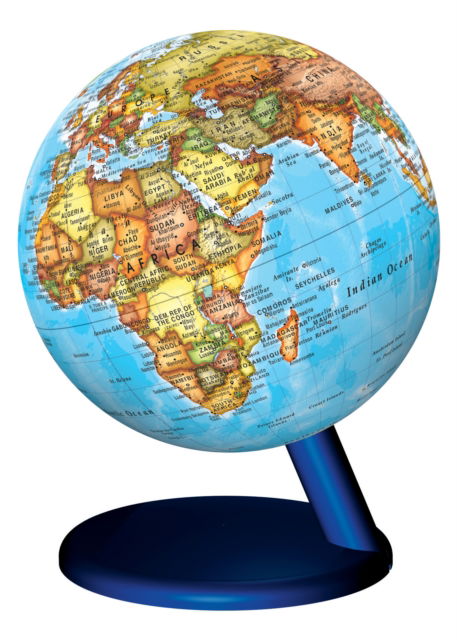 Cover for Political Illuminated Globe 15cm: Political Globe by Stellanova with USB port - Stellanova Globes (MERCH) (2025)