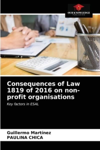 Cover for Guillermo Martinez · Consequences of Law 1819 of 2016 on non-profit organisations (Pocketbok) (2021)