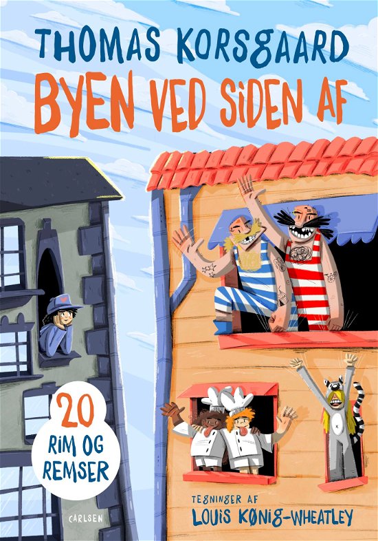 Cover for Thomas Korsgaard · Byen ved siden af (Bound Book) [1º edição] (2024)