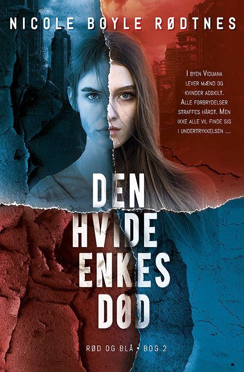 Cover for Nicole Boyle Rødtnes · Rød og blå: Rød og blå 2: Den hvide enkes død (Taschenbuch) [1. Ausgabe] (2020)