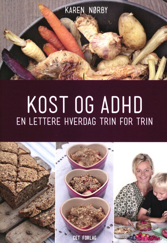 Cover for Karen Nørby · Kost og ADHD (Pocketbok) [1:a utgåva] (2023)