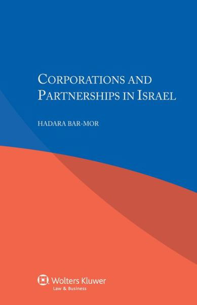 Cover for Hadara Bar-Mor · Corporations and Partnerships in Israel (Pocketbok) (2014)