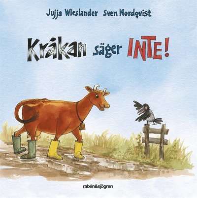 Cover for Sven Nordqvist · Kråkan säger INTE! (ePUB) (2017)